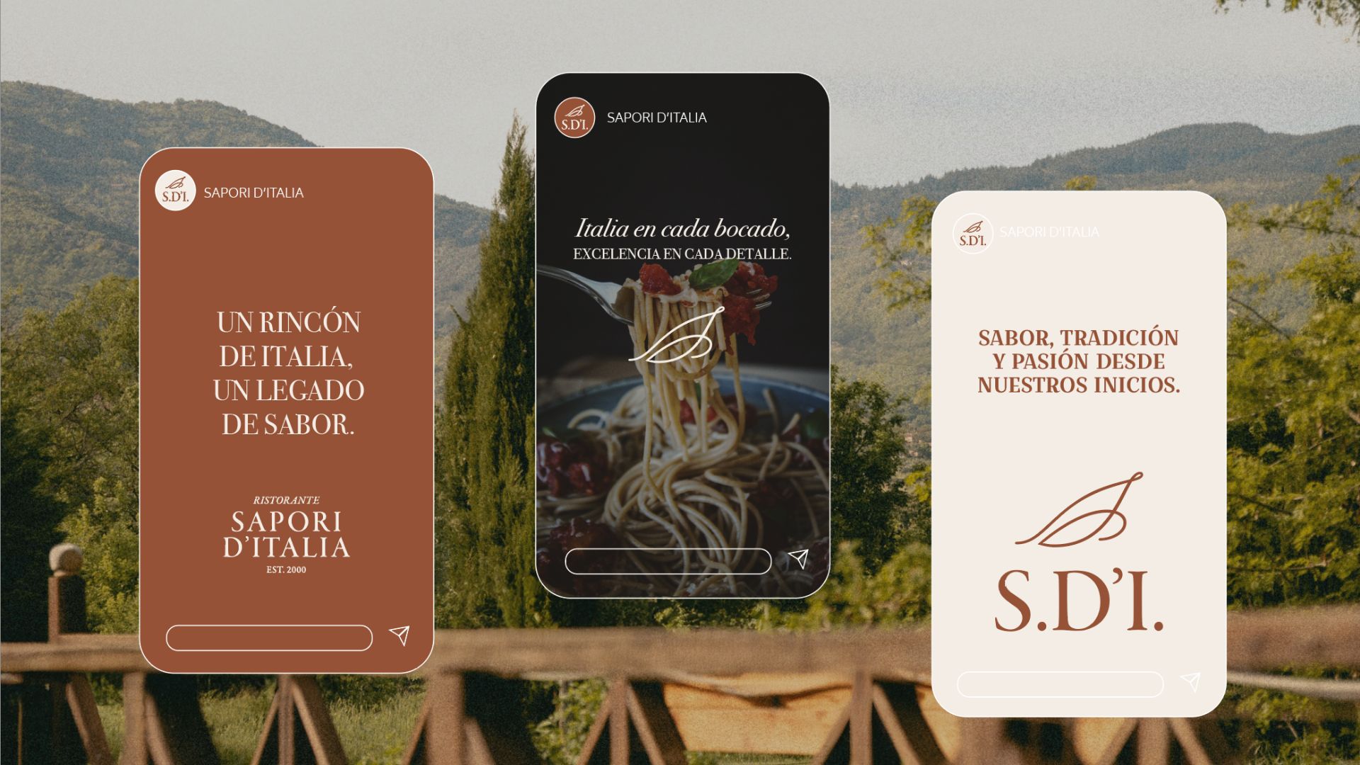 Aplicaciones digitales Sapori D'Italia